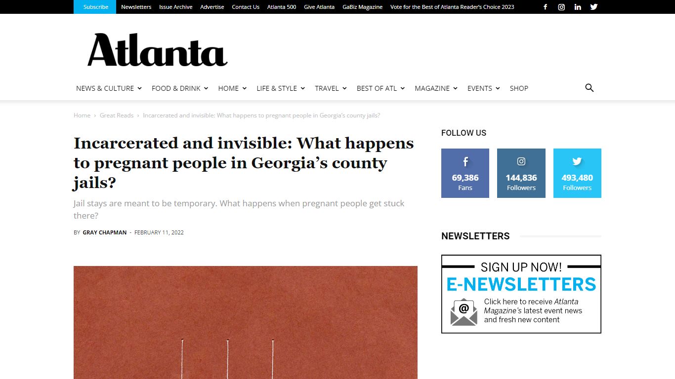 Incarcerated and invisible: What happens to pregnant people in Georgia ...